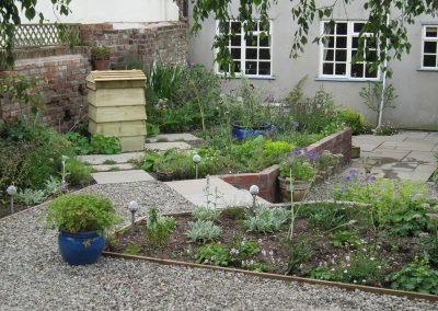 A garden for a Grade-II listed townhouse