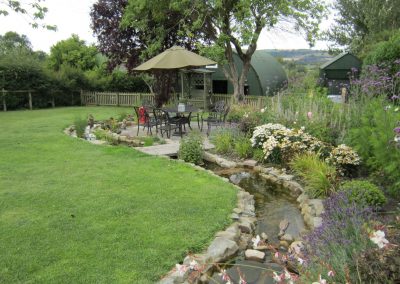 A water garden for a listed farmhouse