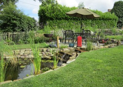 Water and movement in the garden